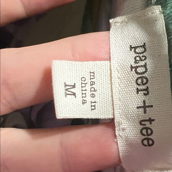 Paper Tee Multicolor Abstract Cut-Out Top - Picture 4 of 4